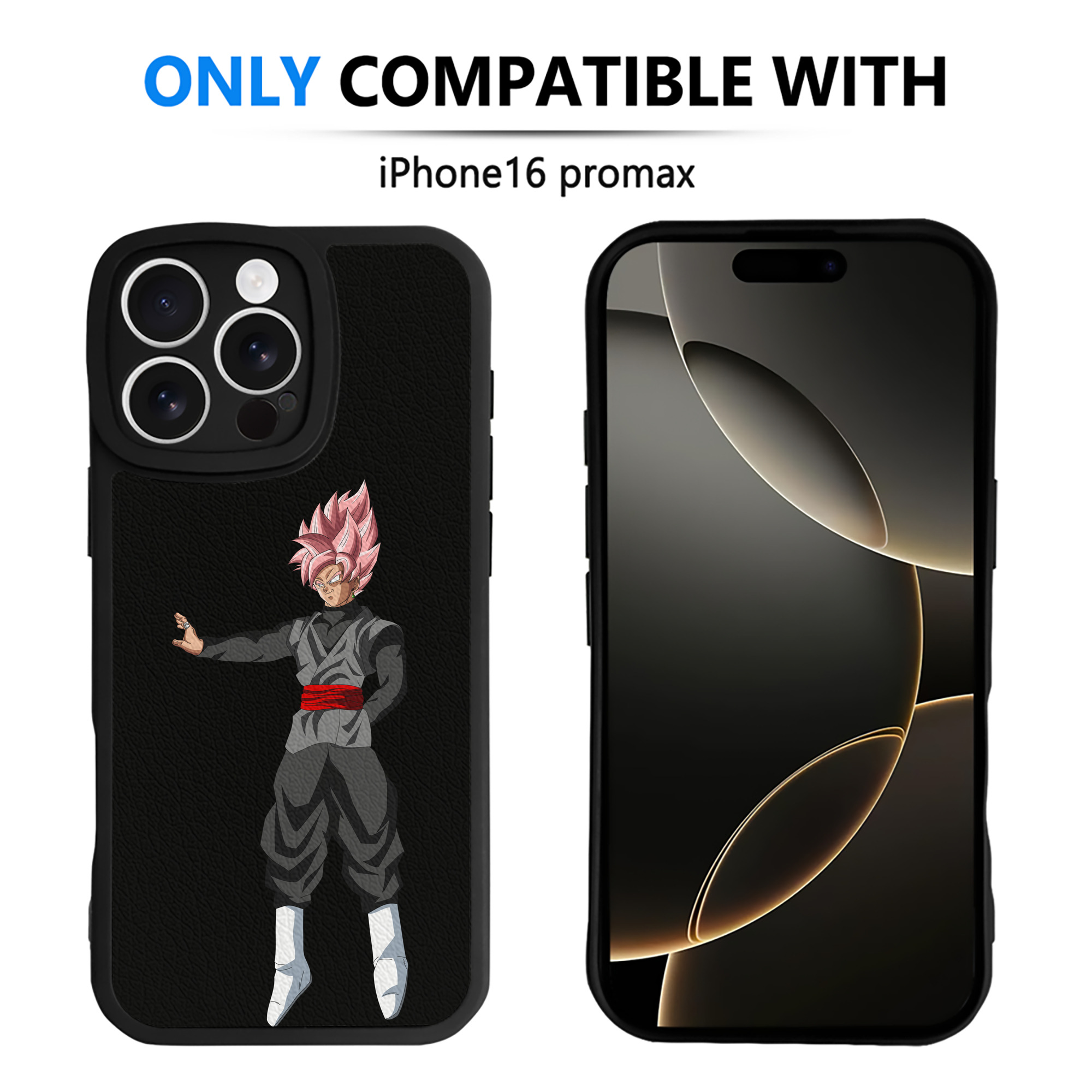 （画像用） ドラゴンボール ベジット DRAGON BALL Vegetto 【iPhone 16シリーズ対応】シリコンスマホケース（レザー調） 材質：シリコン
